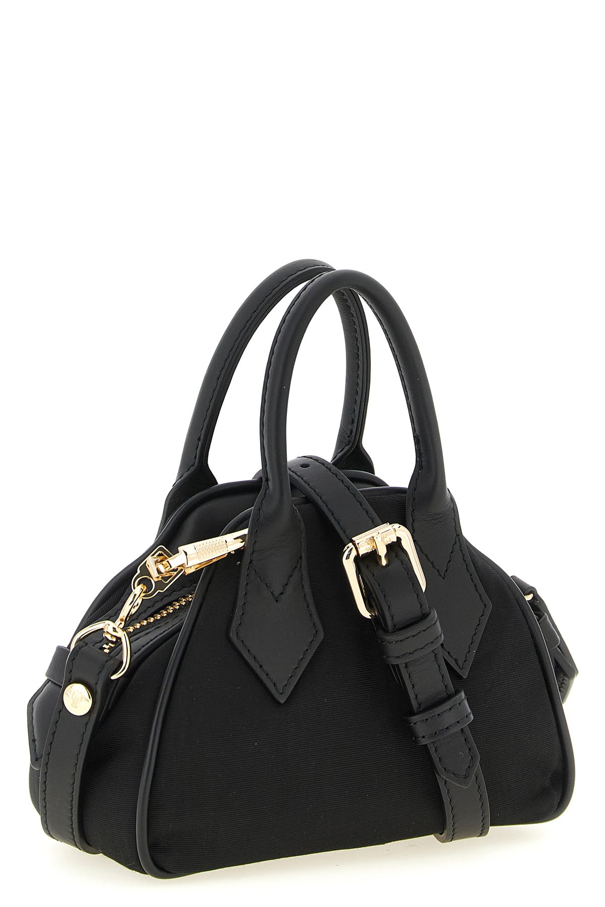 yasmine mini handbag in moiré fabric