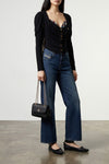 small purse chain shoulder bag in saffiano leather