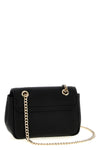 small purse chain shoulder bag in saffiano leather