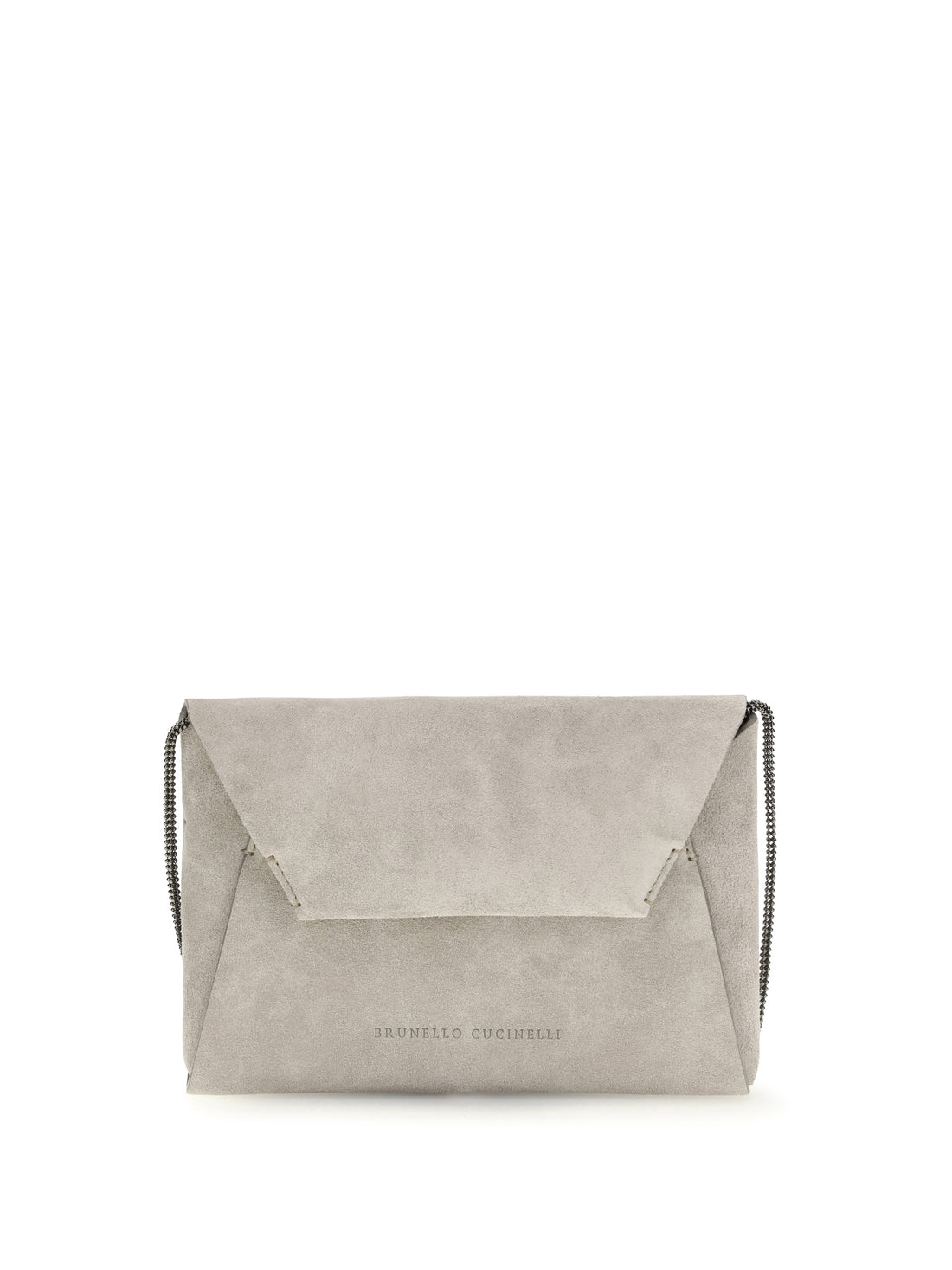 BRUNELLO CUCINELLI OS bc duo suede clutch bag