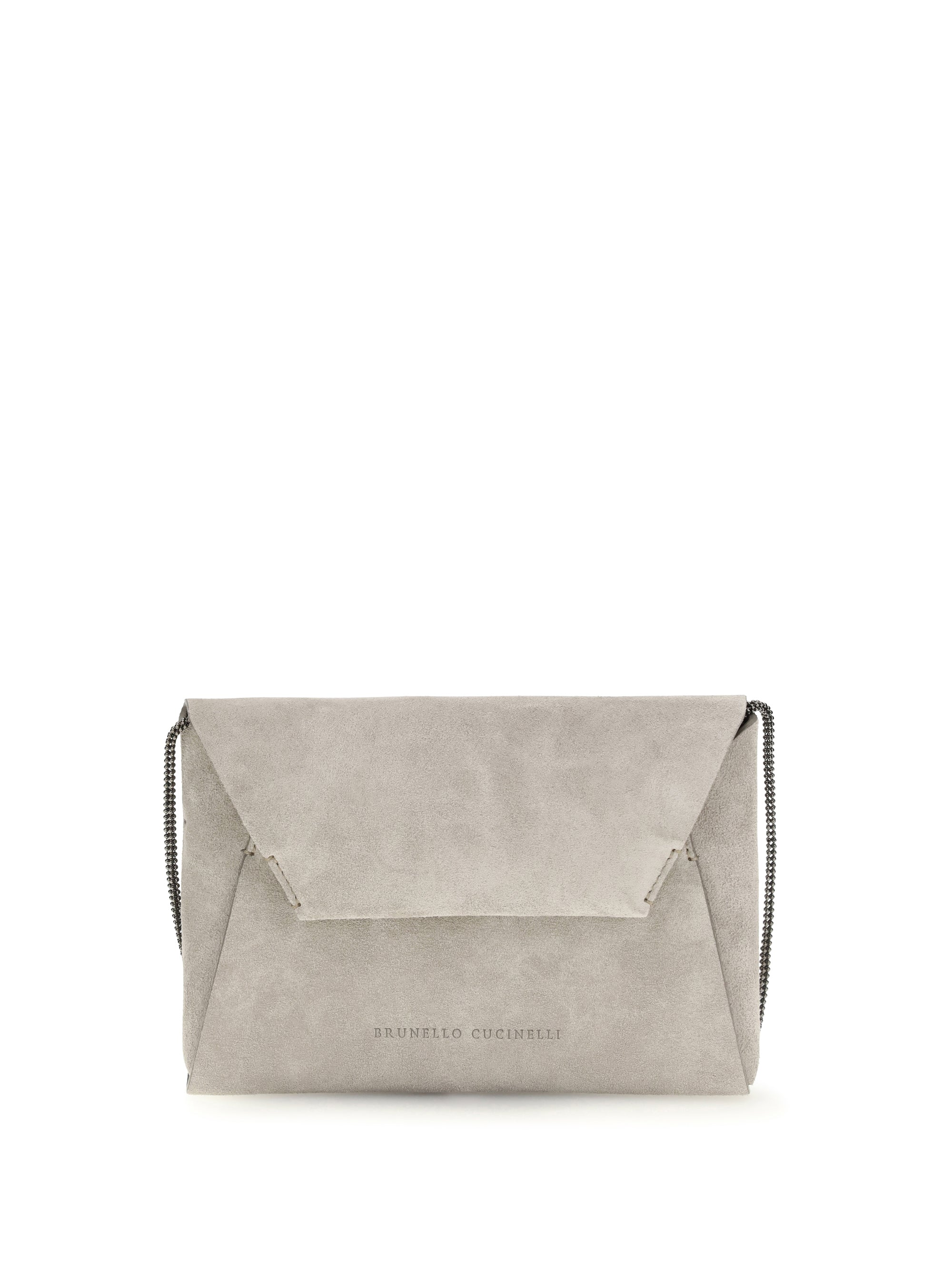 bc duo suede clutch bag