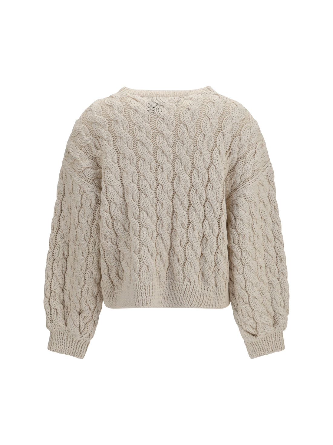 LOEWE M wool and cotton-blend midweight knit