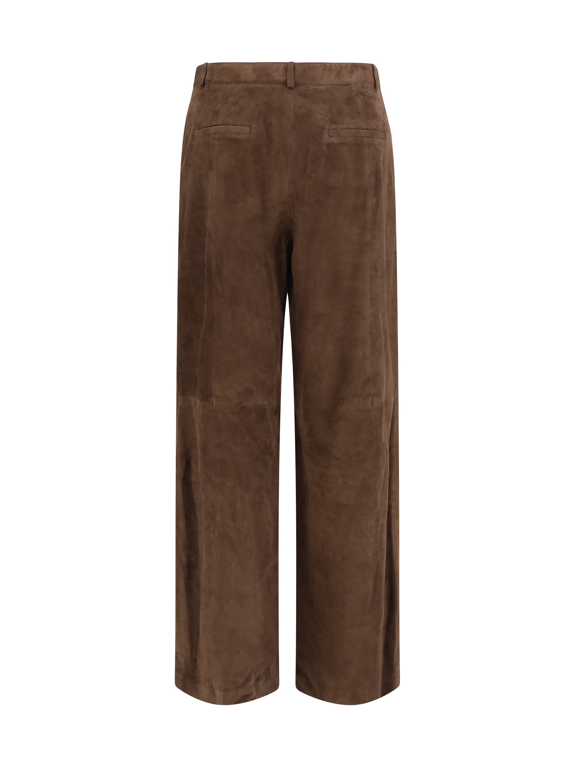 suede trousers