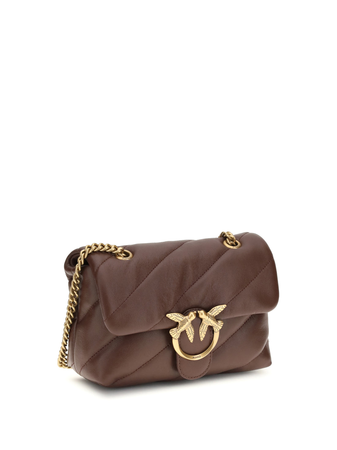 PINKO OS love mini puff shoulder bag