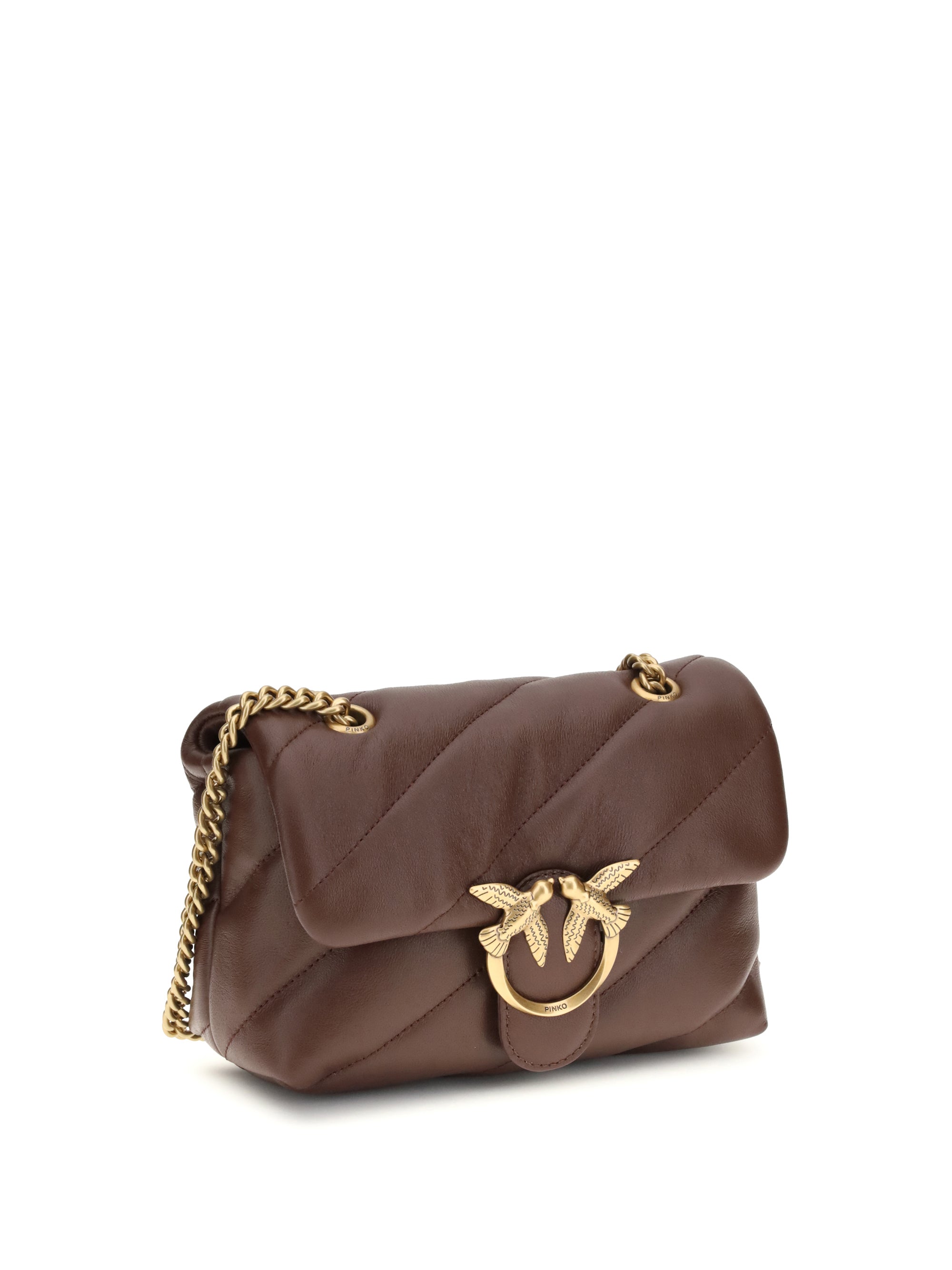 PINKO OS love mini puff shoulder bag