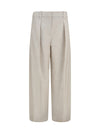 wool and cashmere tailored pants