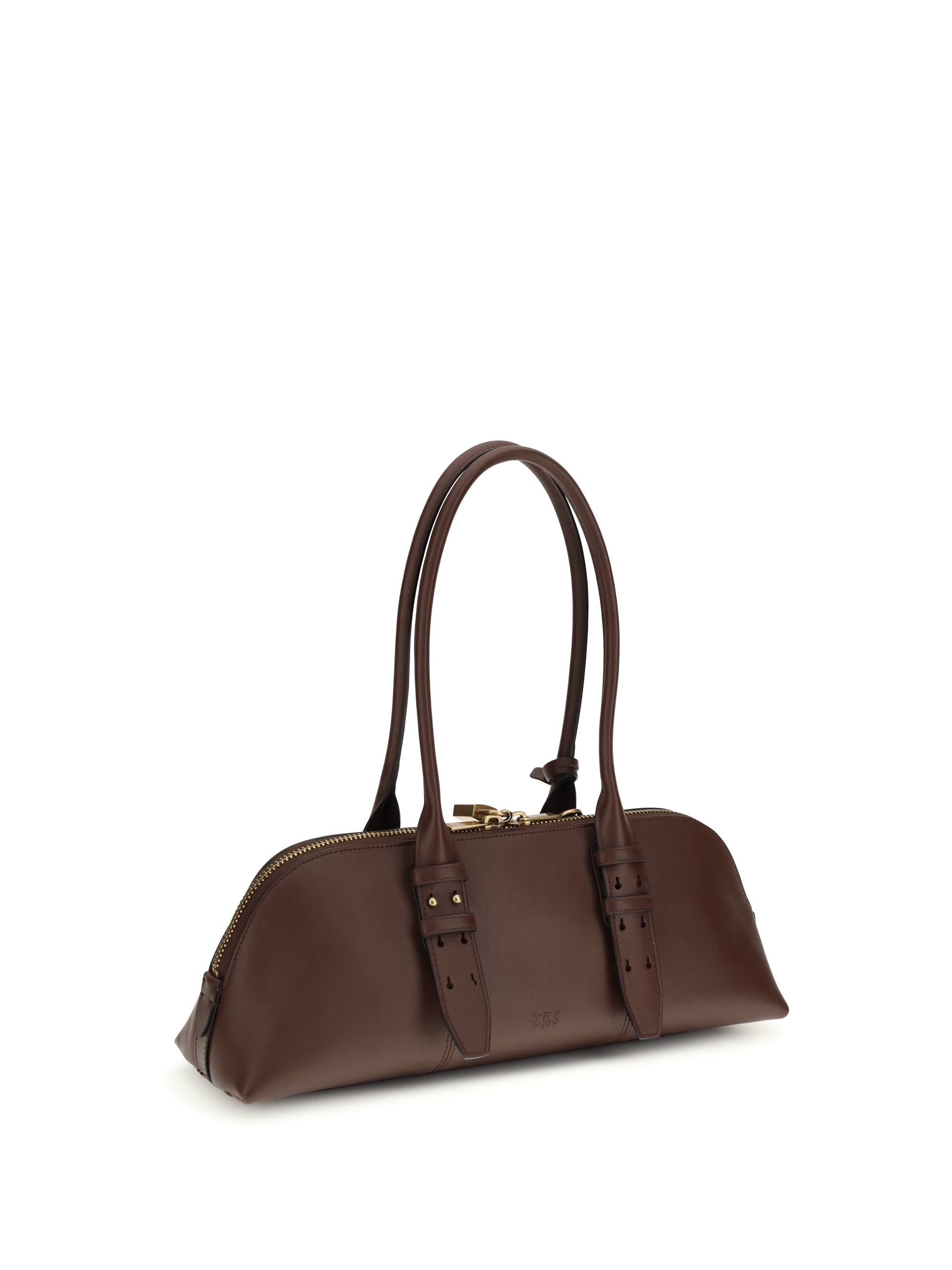 large bowling baguette shoulder bag