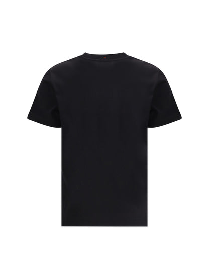 MONCLER GRENOBLE L contrasting logo t-shirt