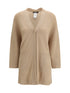 FABIANA FILIPPI 40 cardigan in fine knit with a v-neckline