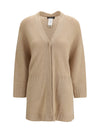 cardigan in fine knit with a v-neckline