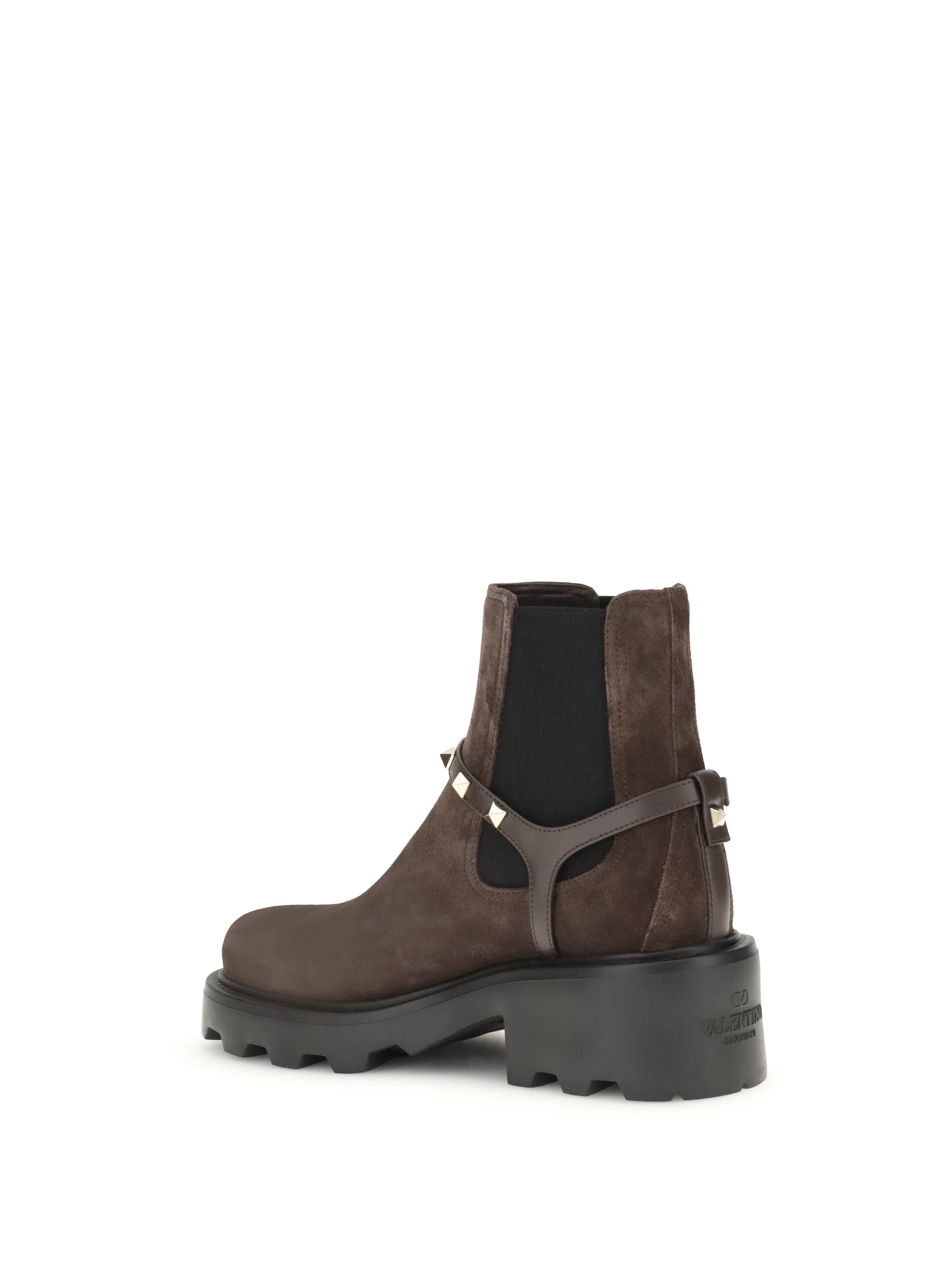 beatles ankle boots with studs