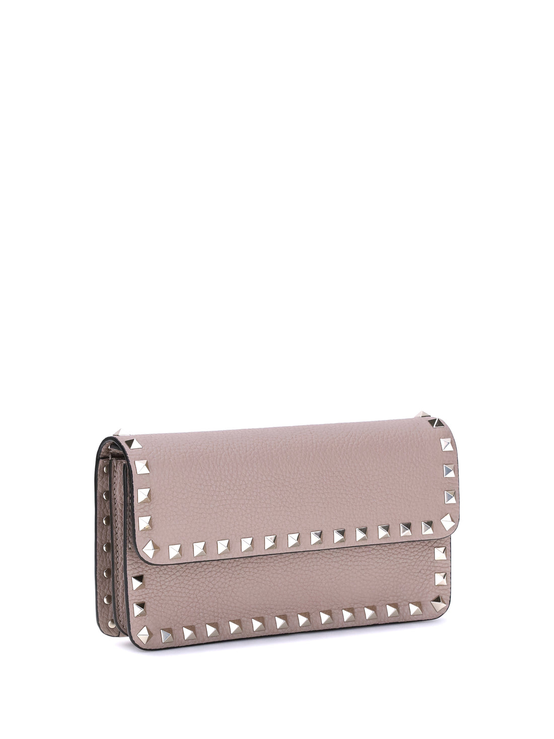 rockstud pochette with chain