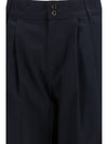 lindsay barrel wide pants gabardine