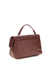 postina tramè leather top handle bag