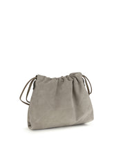 BRUNELLO CUCINELLI OS suede pouch bag 