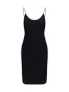 cassandre open-back ribbed-knit dress