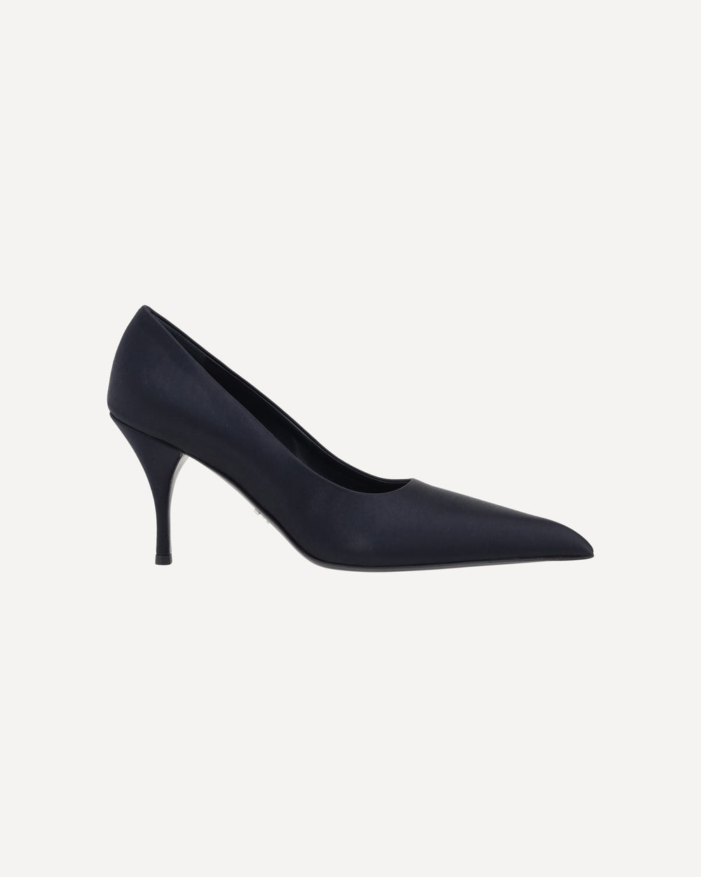 Prada Silk Satin Pumps Black