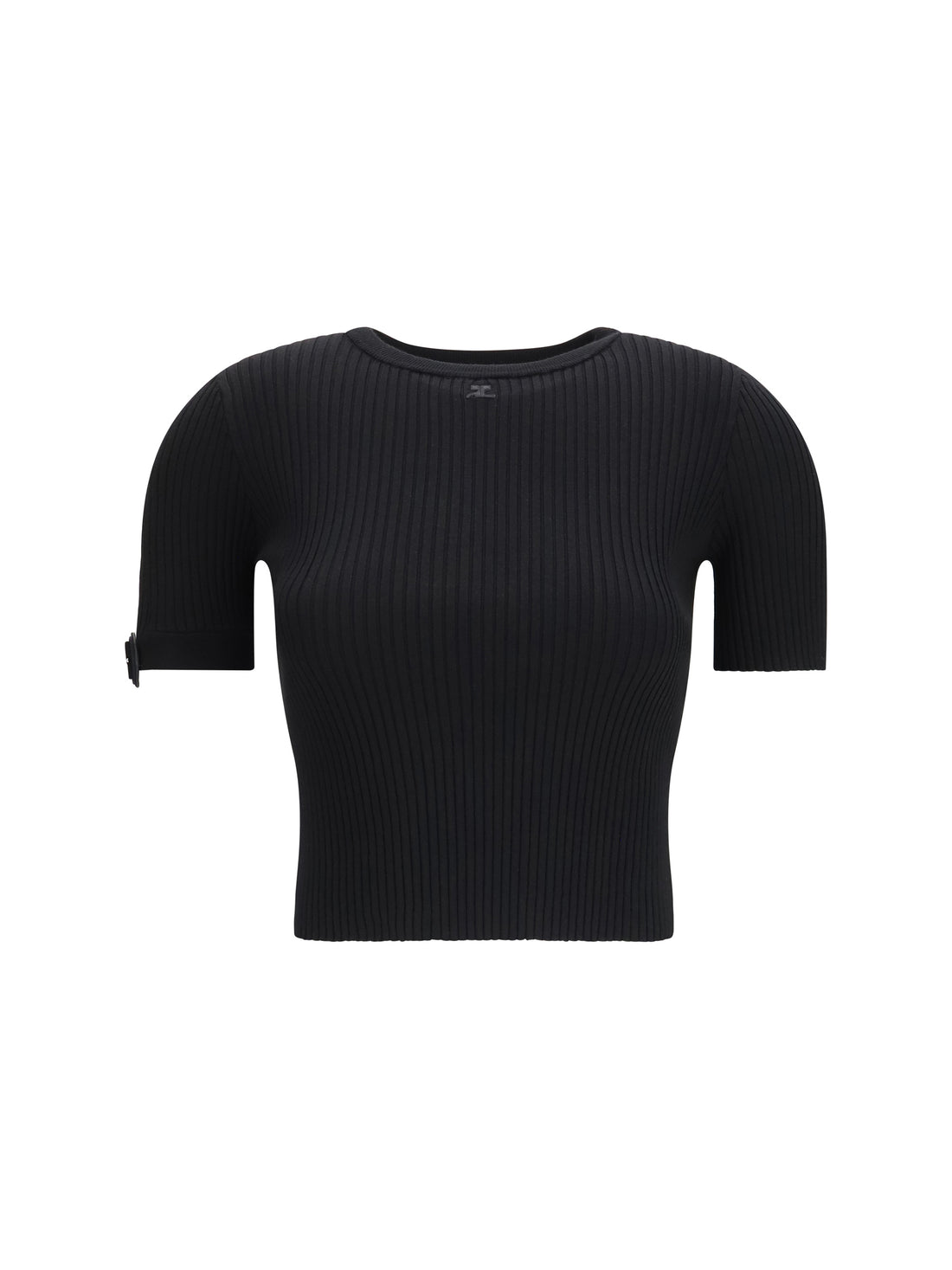 COURRÈGES M ribbed crop top