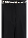 elegant pants with belt