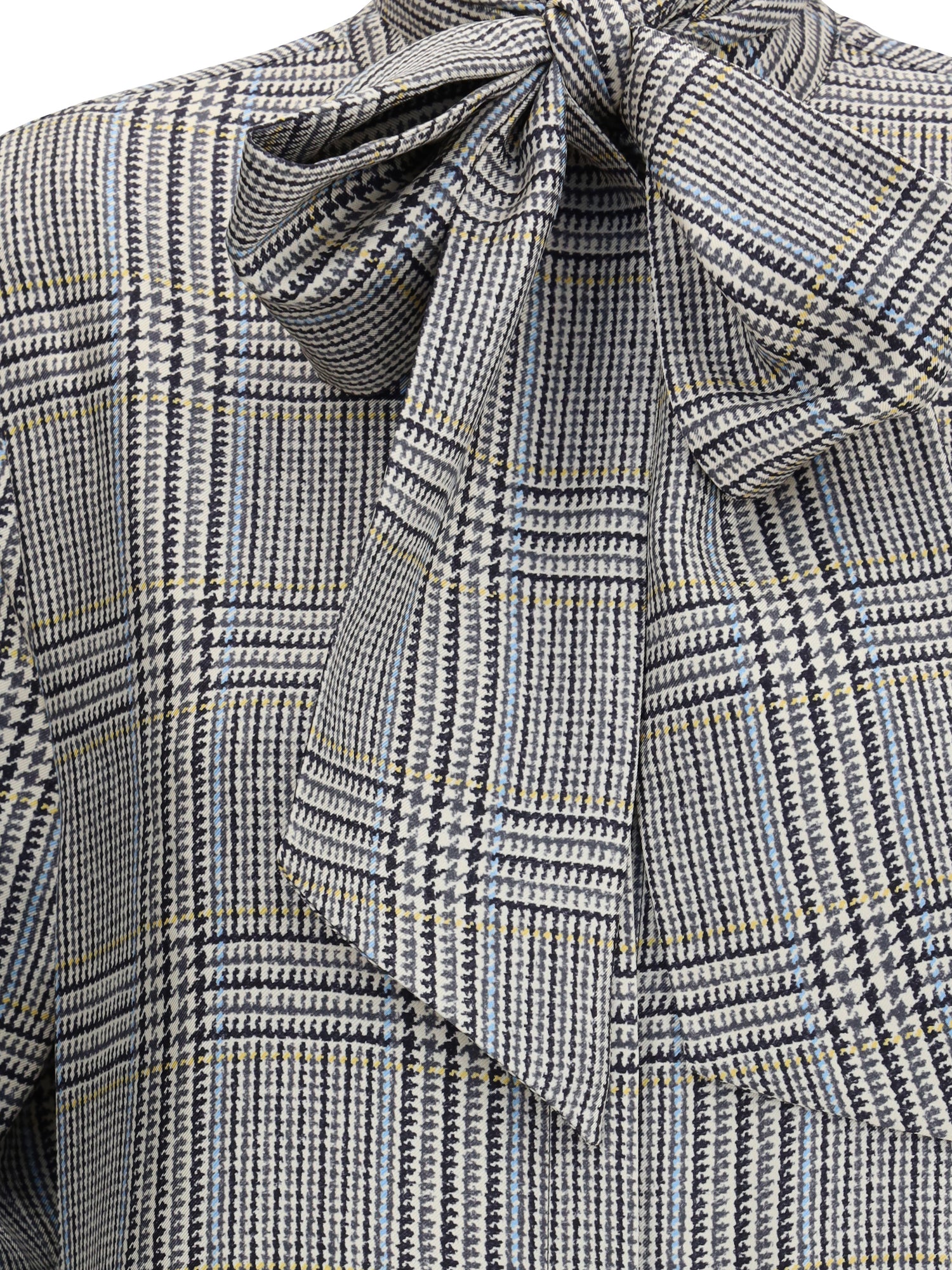 THOM BROWNE 38 hunting tweed silk twill shirt