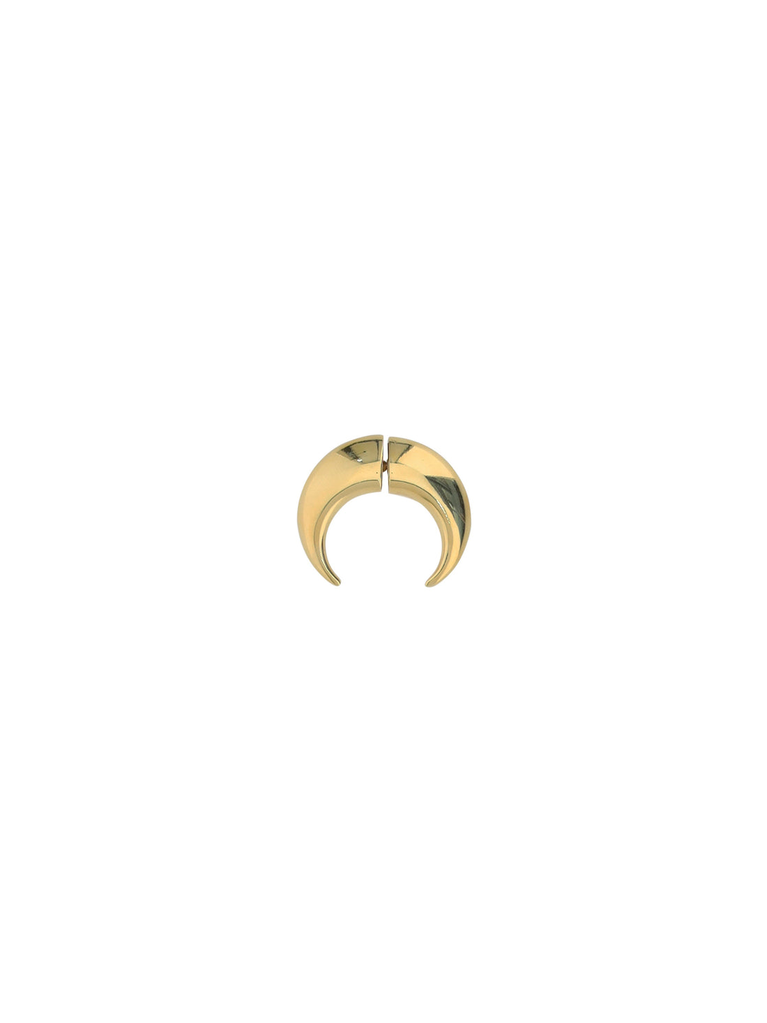 MARINE SERRE OS crescent moon earring