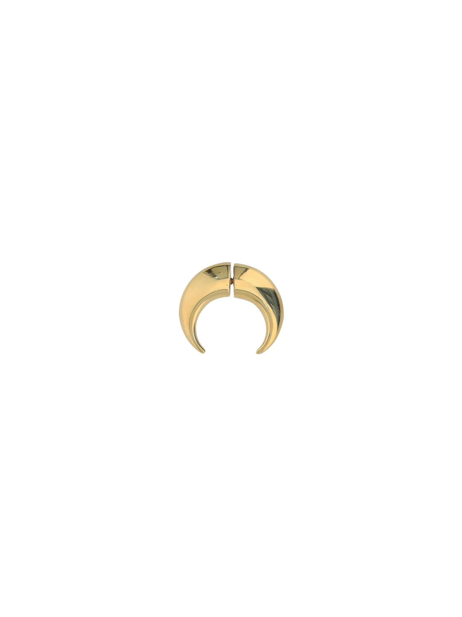 MARINE SERRE OS crescent moon earring 