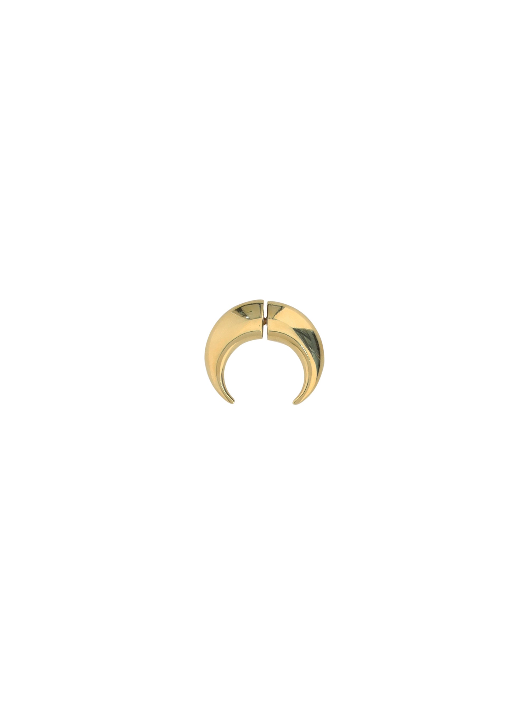 MARINE SERRE OS crescent moon earring 