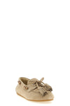 suede boat shoe