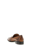hand-waxed calf leather loafers