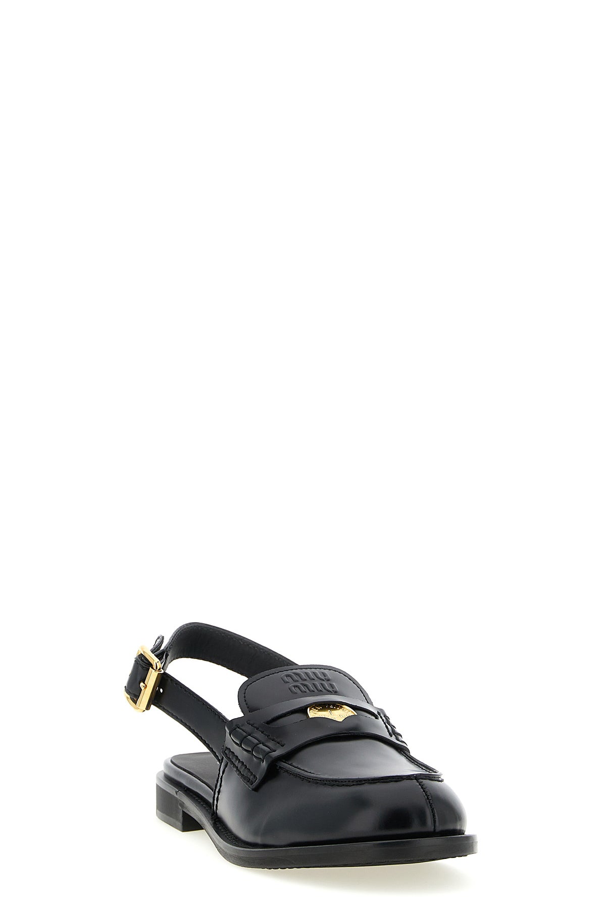 penny loafers leather mules