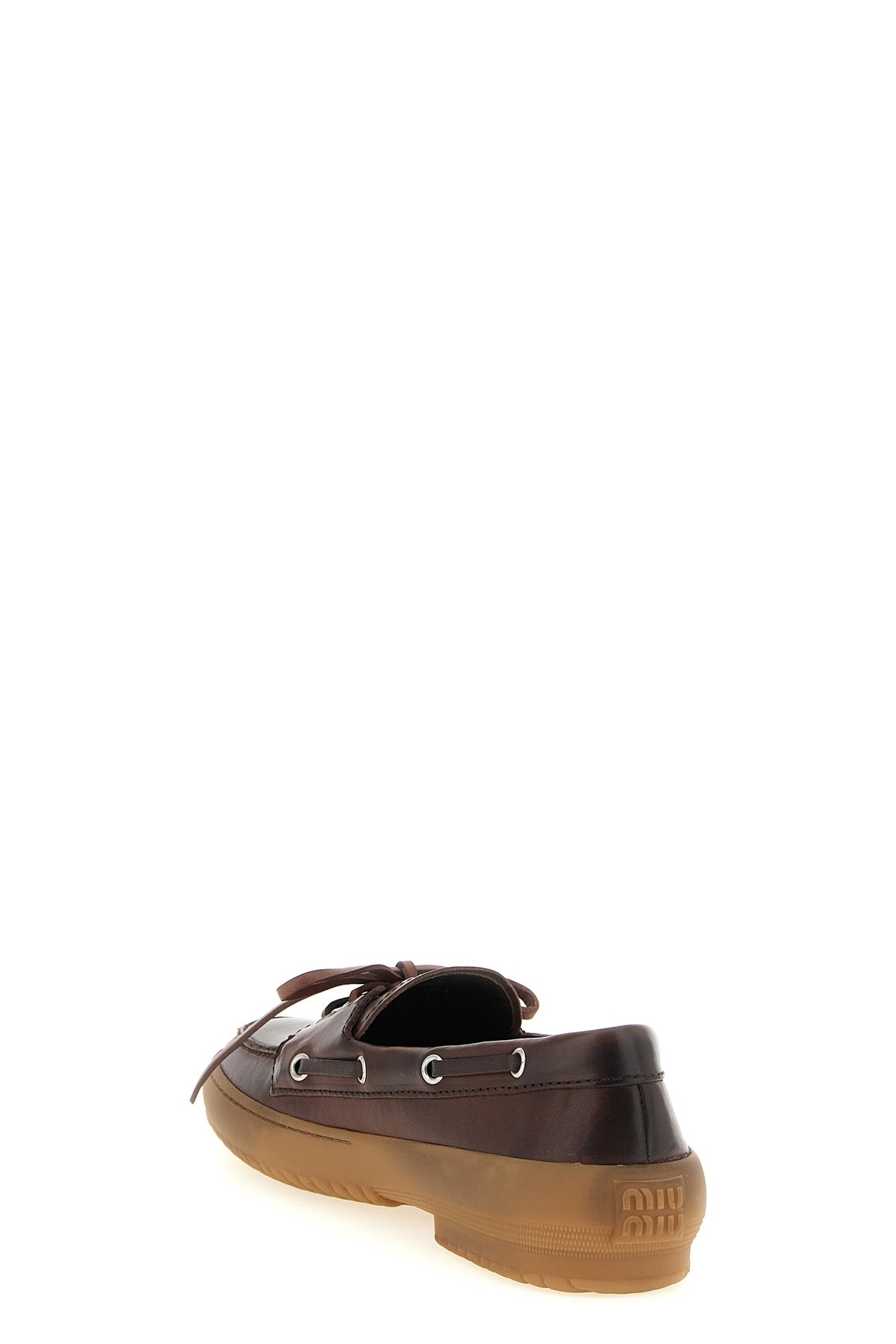 miu miu loafers reinterpret nautical aesthetics through rigorous craftsmanship