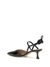 patent leather colibrì slingback pumps