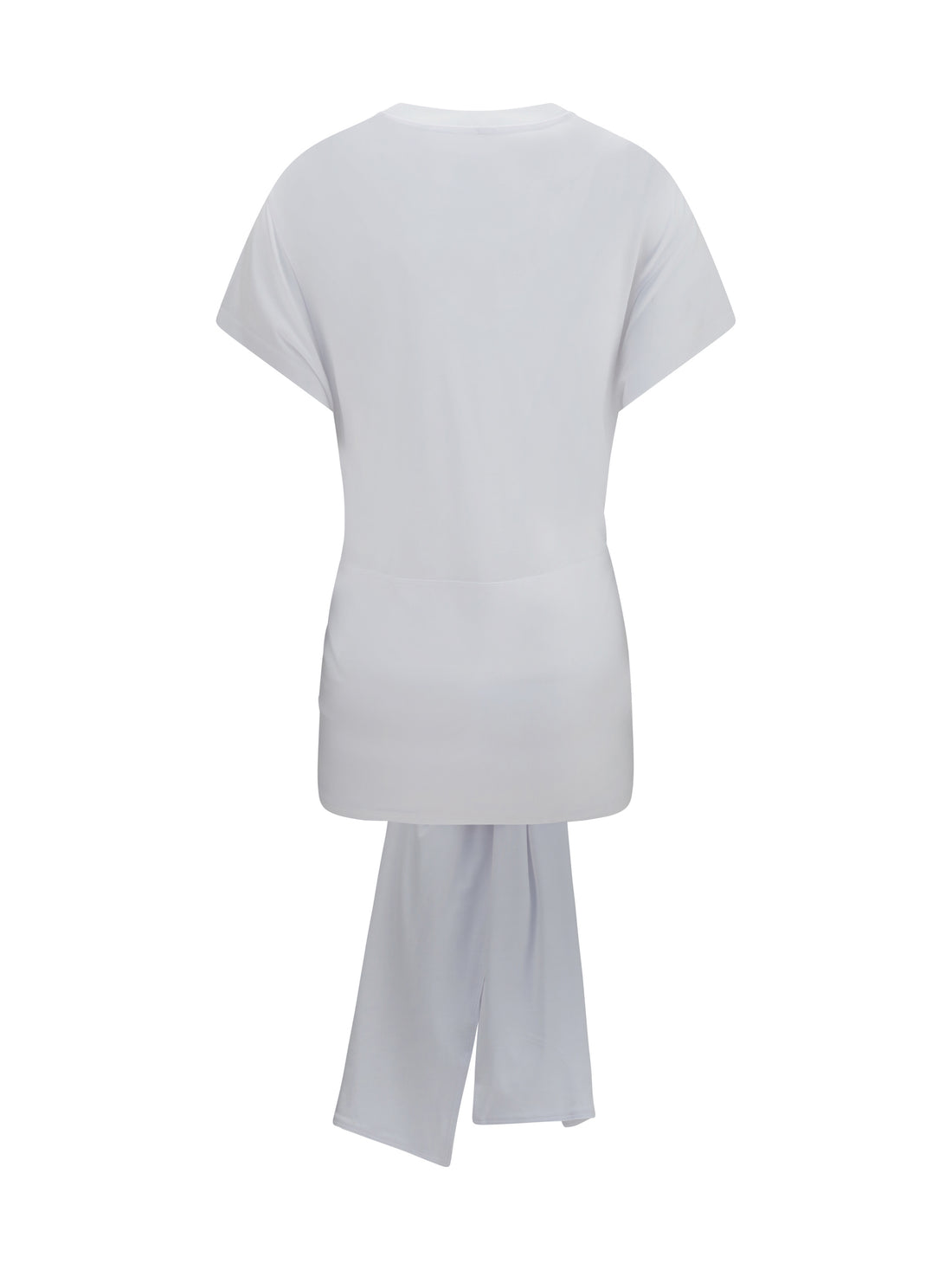 TOTEME M draped-waist jersey t-shirt