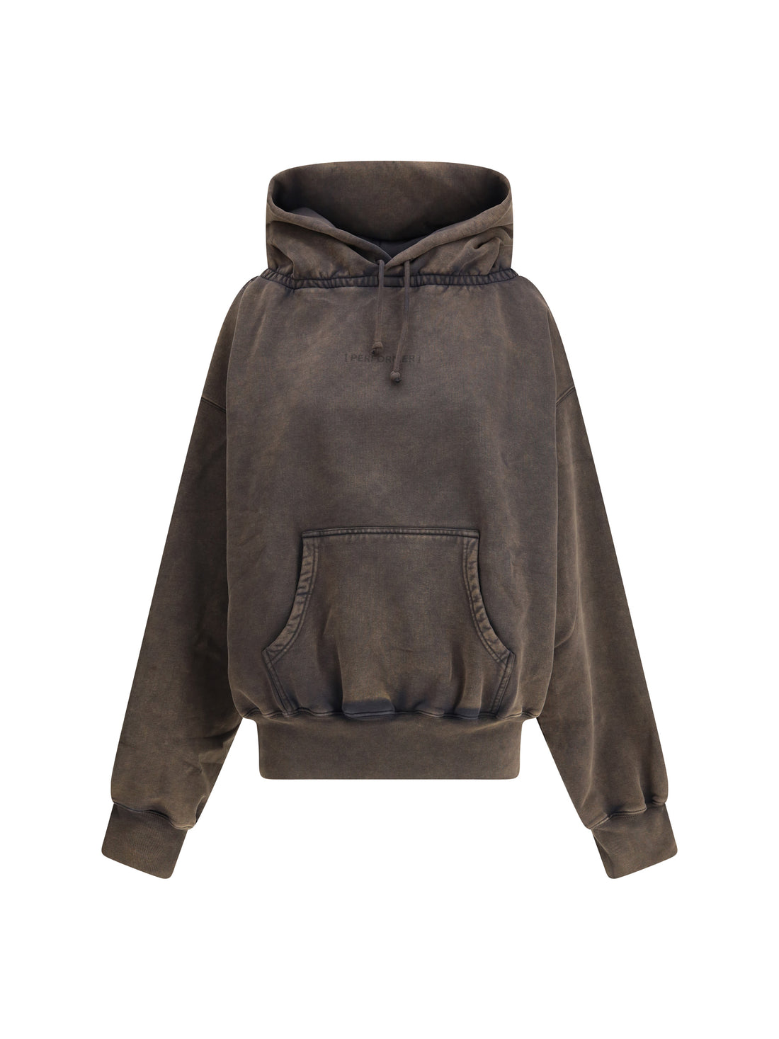 ALAIA M gathered neckline hoodie