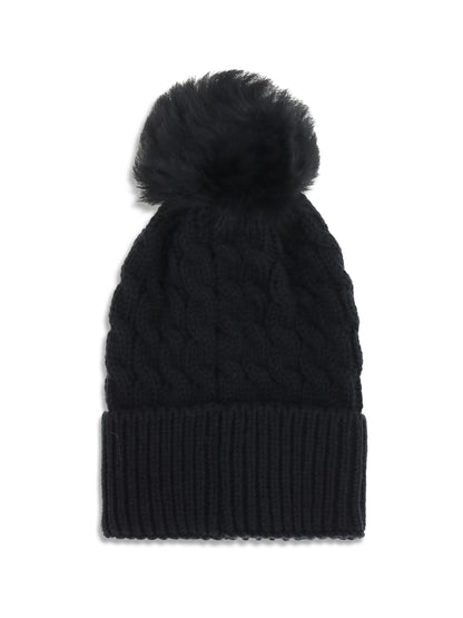 MONCLER GRENOBLE OS beanie hat with ponpon