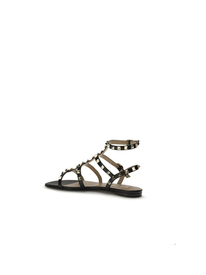 VALENTINO GARAVANI 36 rockstud leather sandals