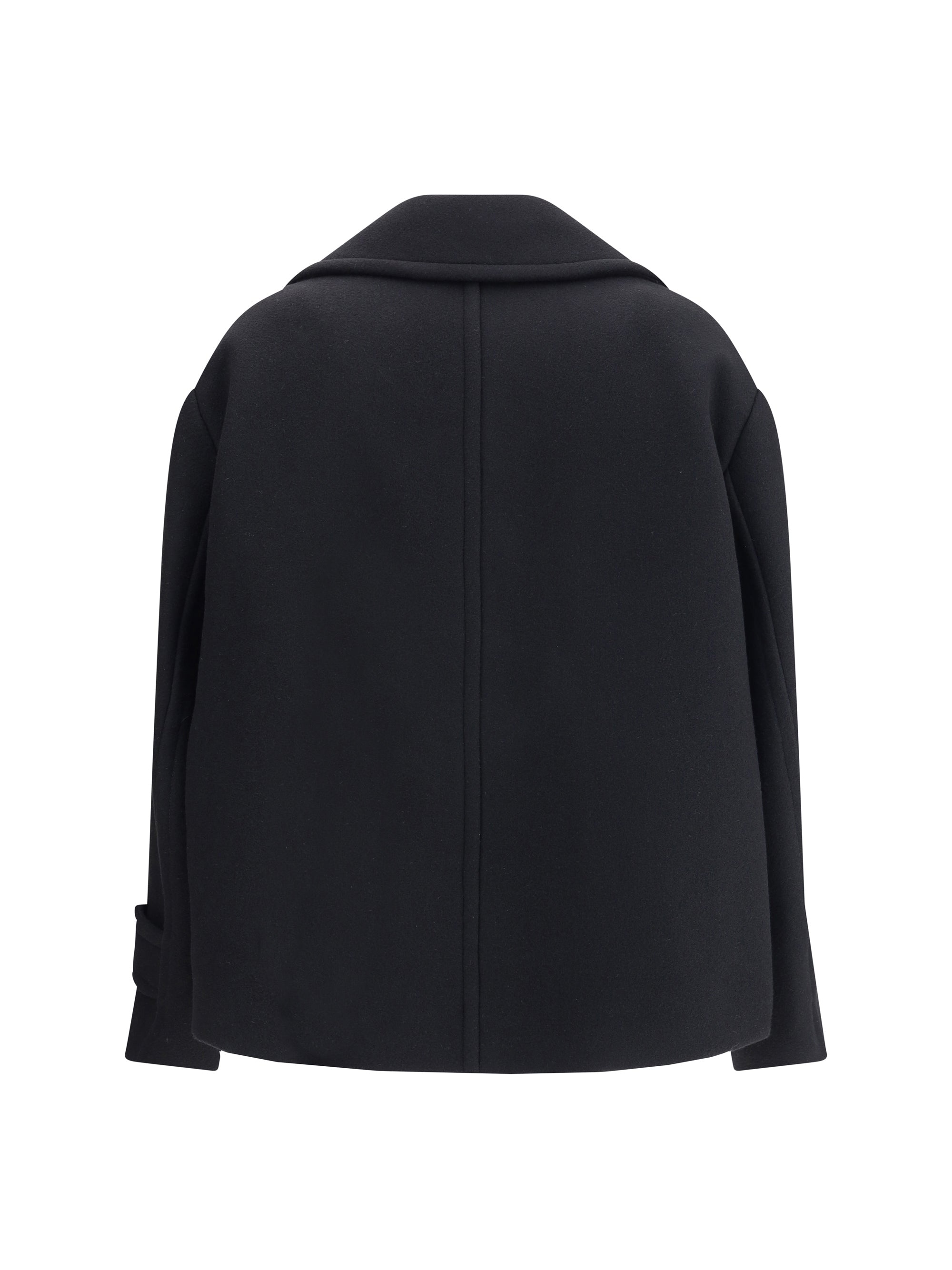 oversize short coat