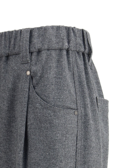 BRUNELLO CUCINELLI 46 wool pants 