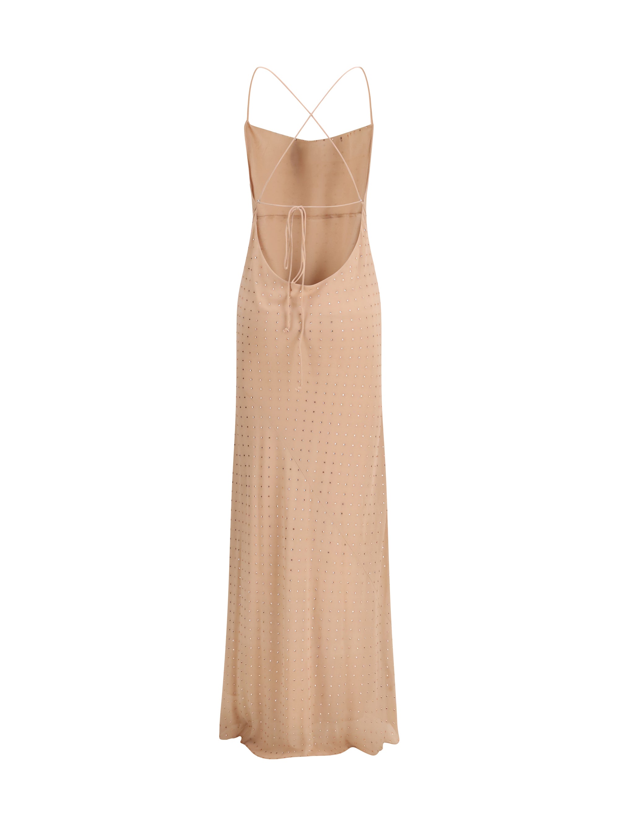 long strass slipdress