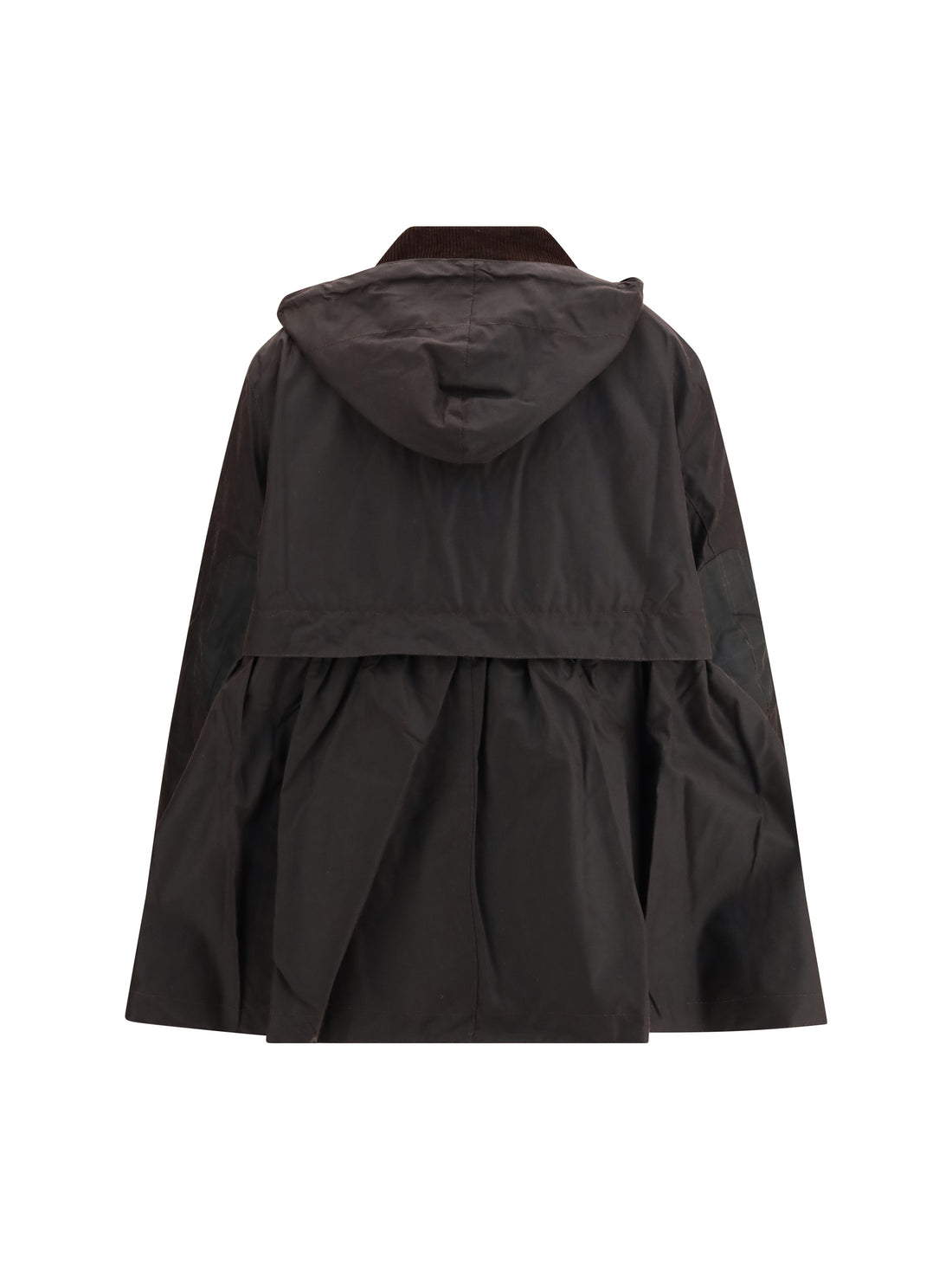 BARBOUR 6 waxed peplum jacket by barbour x ganni 