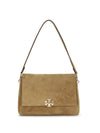 charlie suede shoulder bag