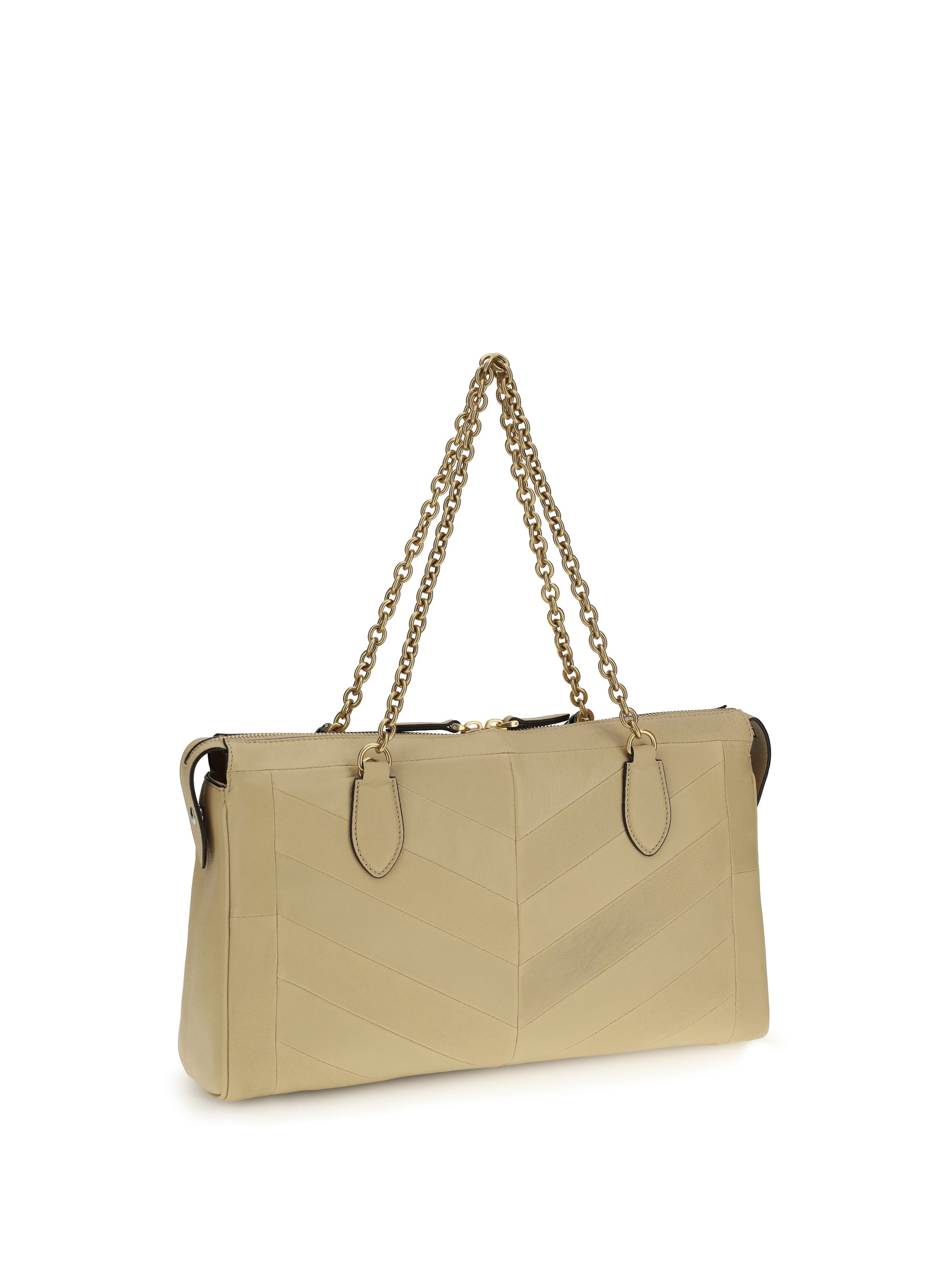 panthea chevron shoulder bag