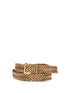 ETRO 80 braided leather belt