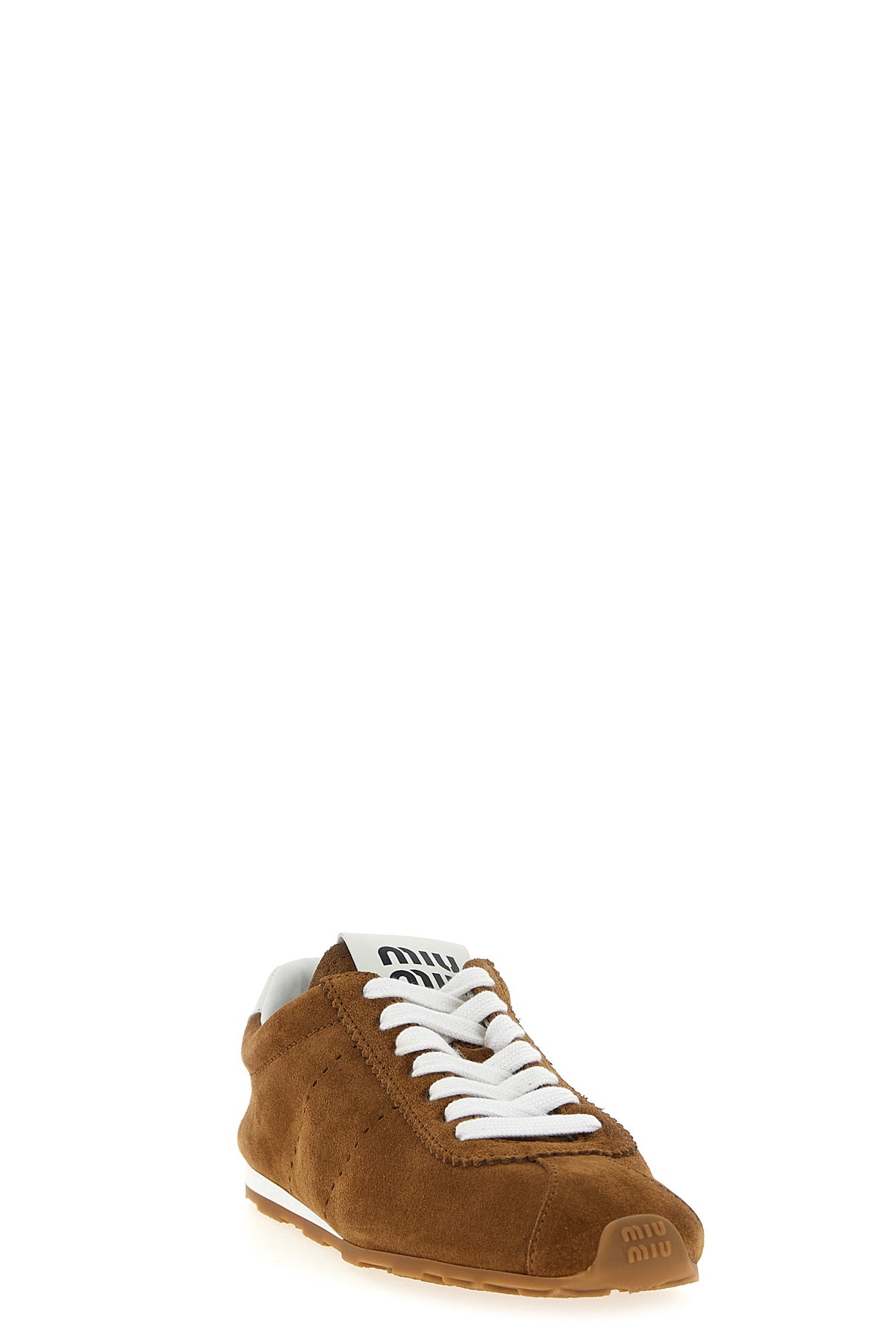 plume suede sneakers