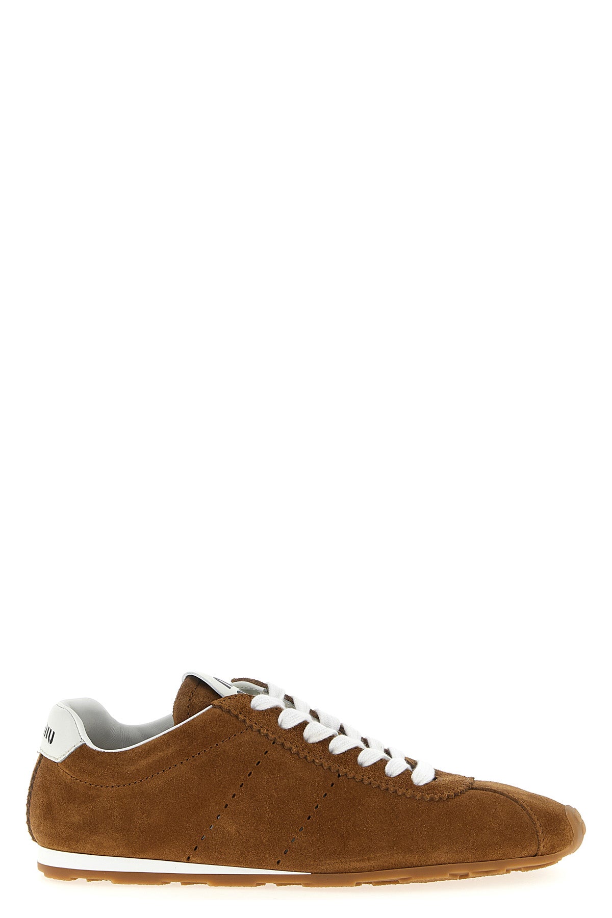 plume suede sneakers