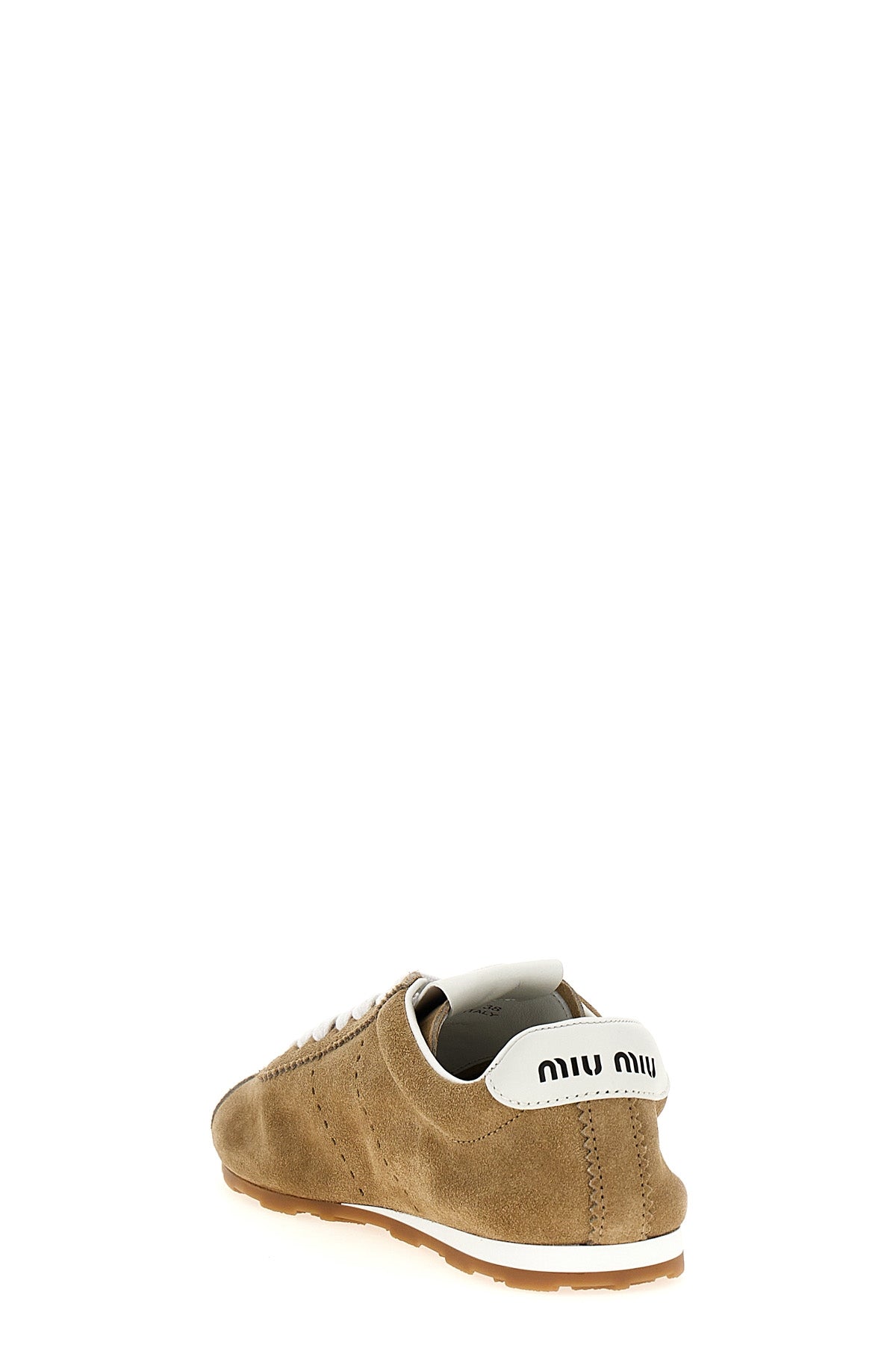 plume suede sneakers