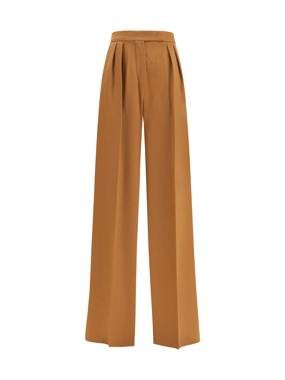 MAX MARA 40 wide camel drap pants