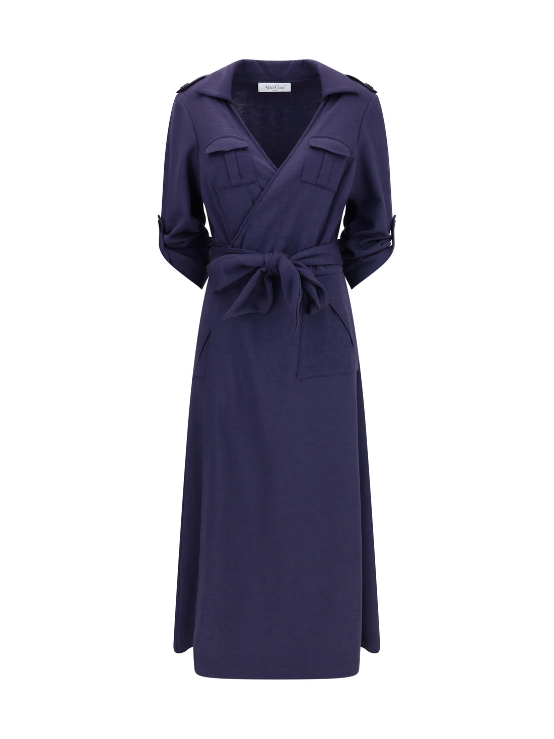 AFTERCOAT 44 long jersey dress