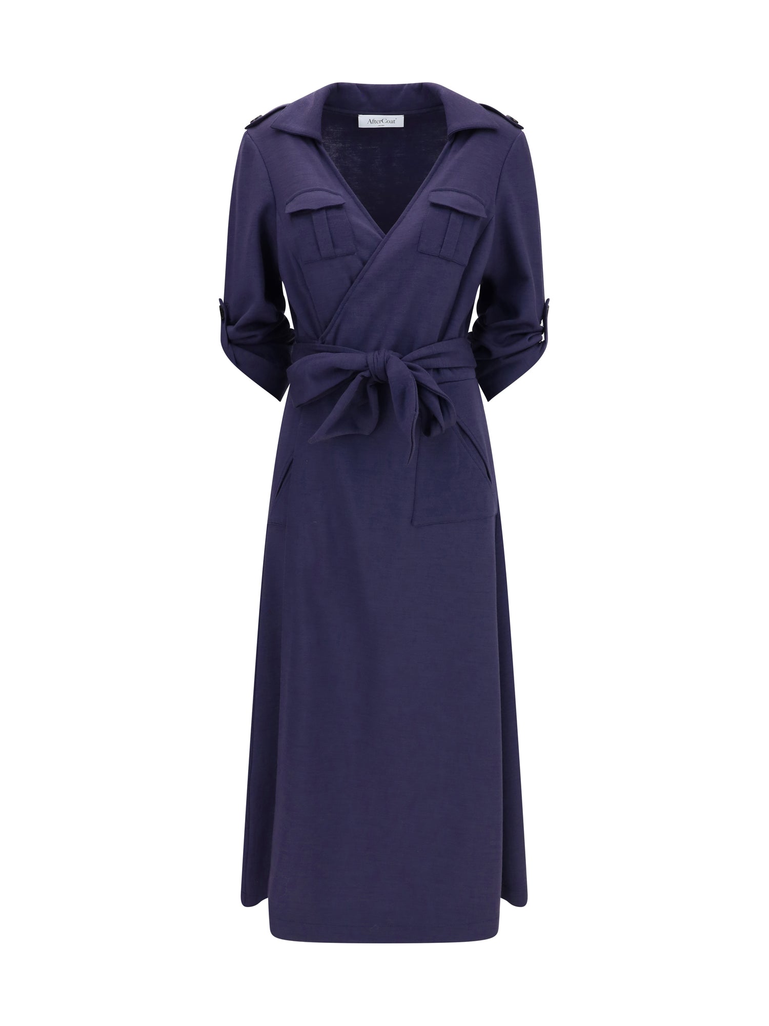 AFTERCOAT 44 long jersey dress