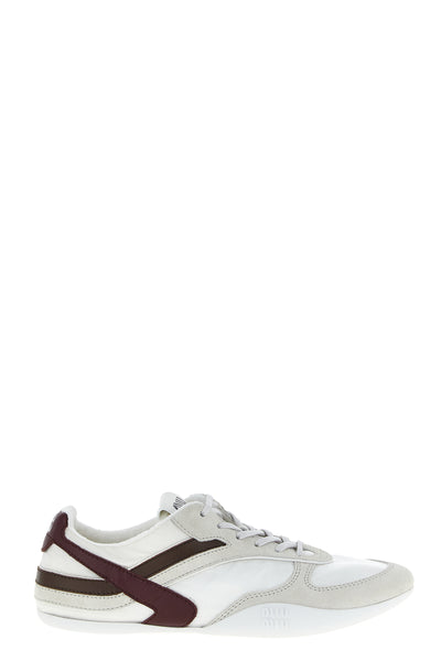 gymnasium sneakers in tech nylon